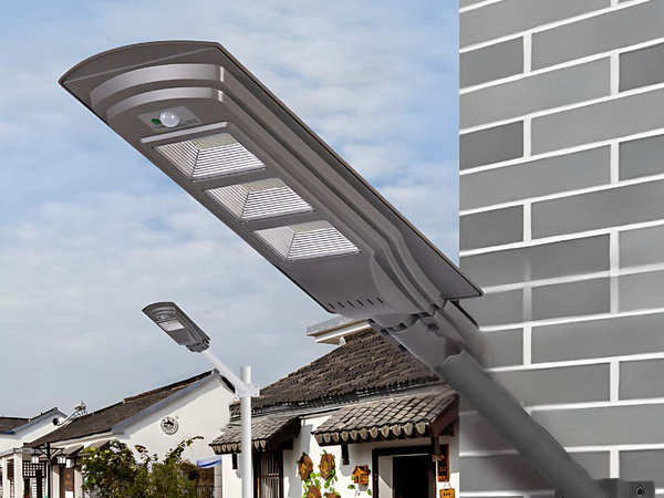 Päikese tänavalamp led latern kaugjuhtimispuldi liikumise ja hämaruse anduriga ip65