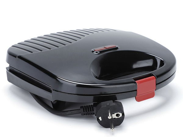Toaster sandwich maker with smiles non-slip 750w non-stick