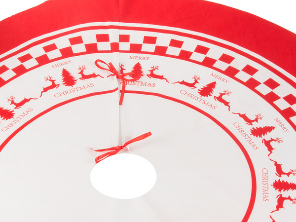 Christmas tree mat christmas cover gift wrap round