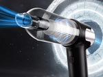 Cordless hoover 120w turbo for car set of nozzles blower