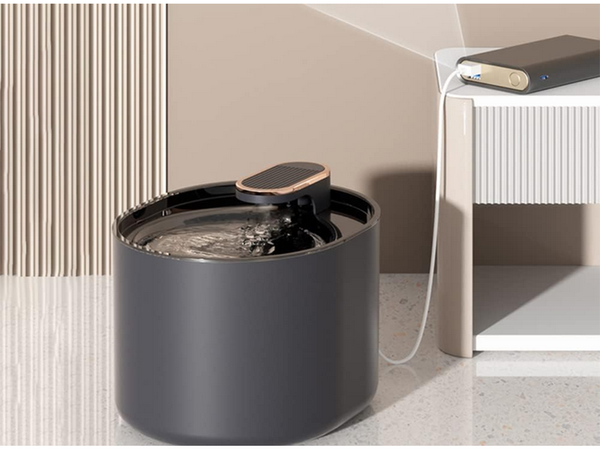 Automatic cat waterer dog water fountain filters water bowl