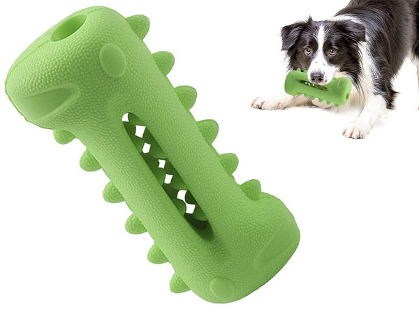 Perro masticar dientes limpieza dental perro juguete para golosinas