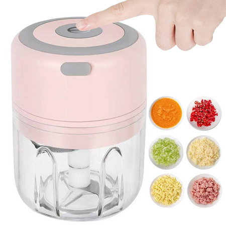 Electric vegetable chopper for herbs