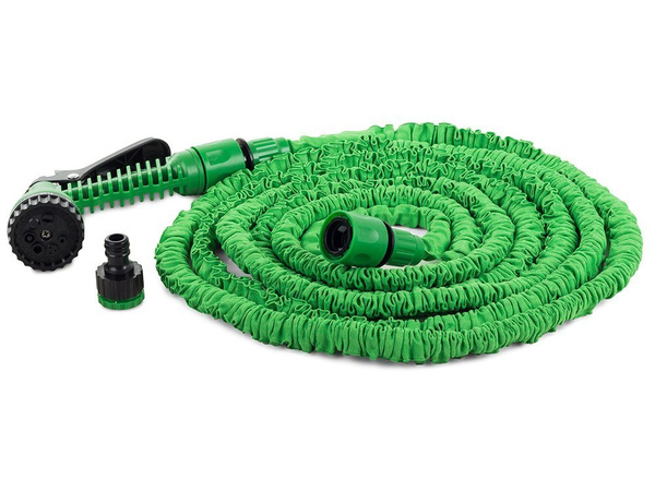 15m manguera de jardín extendida pistolet durable