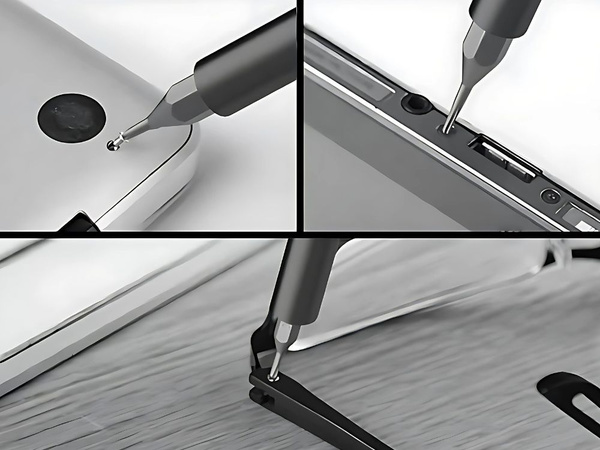 Präzisionsschraubendreher-bitsatz magnetische bits 24 bits + koffer