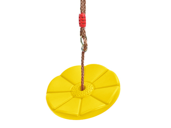 Garden swing for children flower seat with rope for tree