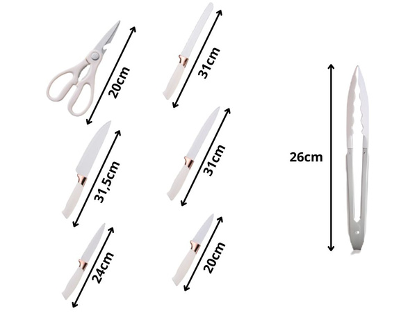 Kitchen knife set with utensils and cutting board 12pcs knife block stand set