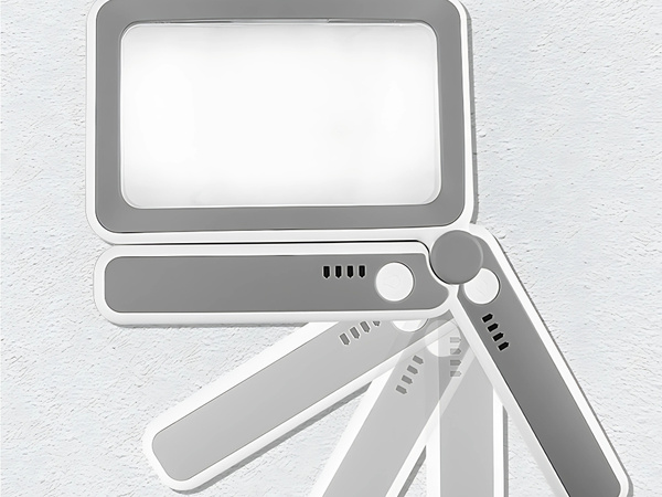 Loupe de lecture éclairée 4x avec éclairage led