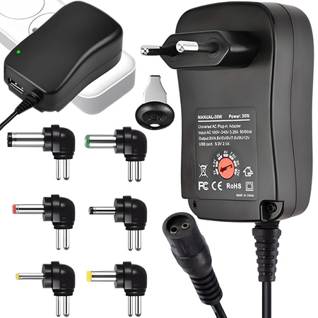 NABÍJAČKA 30W 6 KONCOVIEK (100)