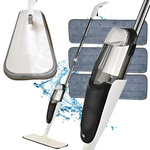 Fregona plana con pulverizador 120cm 350ml +3 packs de microfibras