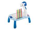 Retroproyector mesa de dibujo pizarra blanca rotuladores para niños rotuladores