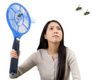 Cazamoscas eléctrico bolsa para mosquitos polillas moscas