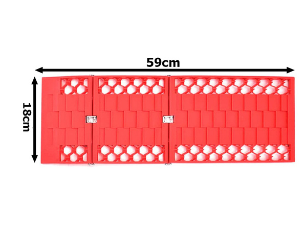Housses antidérapantes trappes pliantes campeur 2 pcs hors route neige boue