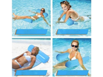 Colchoneta hinchable hamaca de agua silla de baño tumbona de piscina colchoneta flotante