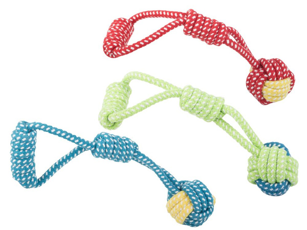 Dog toy chew tug rope strong long
