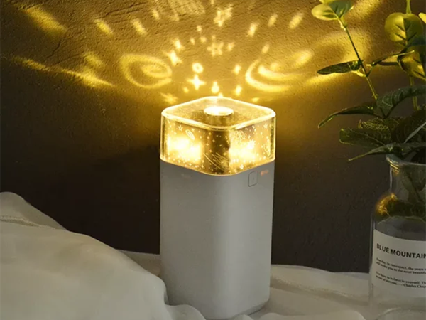 Zvlhčovač vzduchu hvězda projektor noční světlo