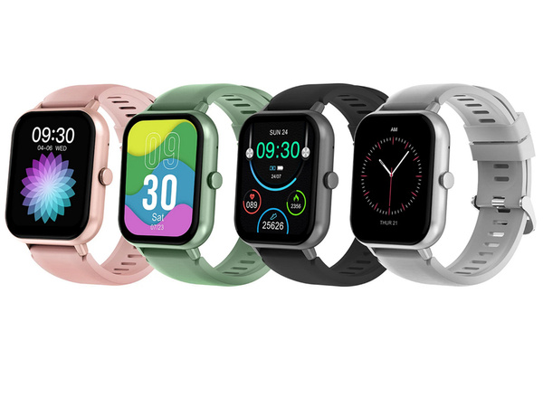 Viedpulkstenis sieviešu pulkstenis vīriešu gumijas siksna sporta bluetooth zvani
