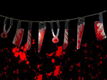 Halloween girland 2m naloge z nalogami z nalogami za dekoracijo halloween