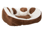 Pat de câine pufos pisica pat moale perna canapea pat 60cm
