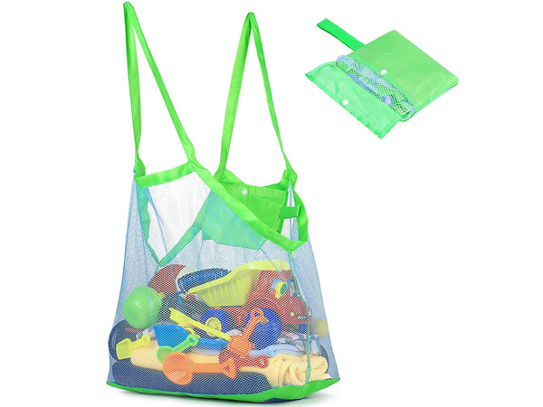 Sac de plage shopping jouets de plage léger xxl sac grand filet