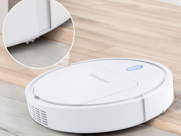 Automatinis belaidis elektrinis valymo robotas dulkių siurblys, balta