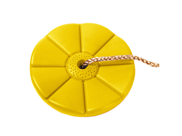 Balançoire de jardin pour enfants siège fleur avec corde pour arbre