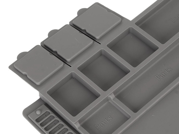 Silikónová servisná podložka na spájkovanie organizátor veľkej podložky 30x45 magnet