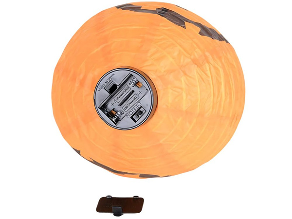 Linterna calabaza led brillante decoración halloween decoración de papel