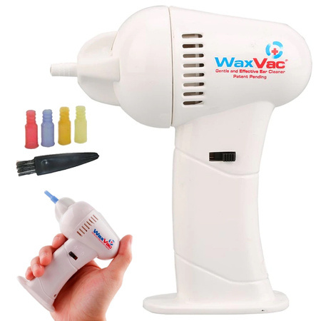 Dispositif de nettoyage d'oreilles wax vac