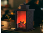 Lampáš dekoratívne viedol krb pohyblivý plameň lampa elektrické batérie
