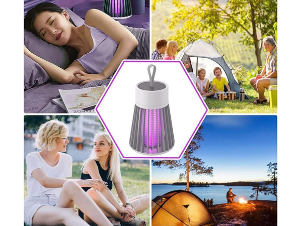 Uv insekticídna lampa na komáre muchy elektrická pasca na hmyz účinná