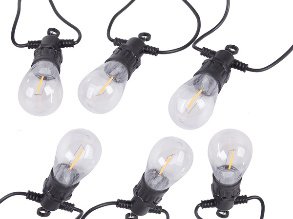 Dārza virtene gaismas ķēde 10 led gaismas