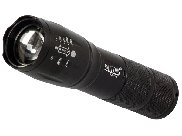 Тактический фонарь bailong zoom cree led t6 q3 uv