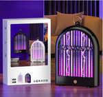 Elektrická led insekticídna lampa uv pre komáre muchy prívesok 2 usb režimy