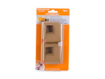 Furniture corner surface for furniture cants bronze stickers x4