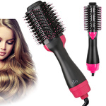 Hair dryer curling iron straightening iron brush