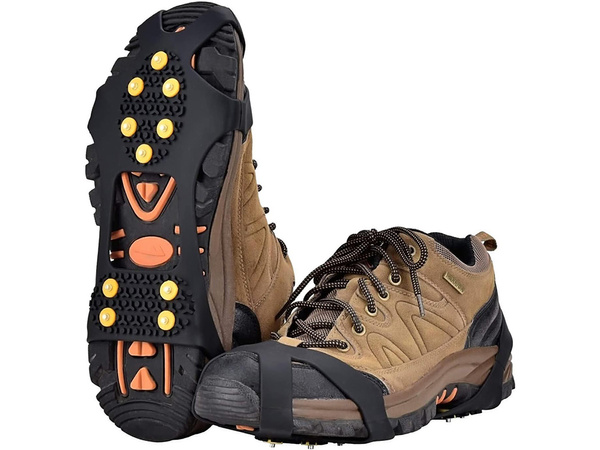 Hiking crampons spikes anti-slip pads 37-41