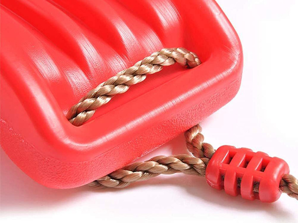 Detská záhradná hojdačka kvetinová sedačka s lanom na strom