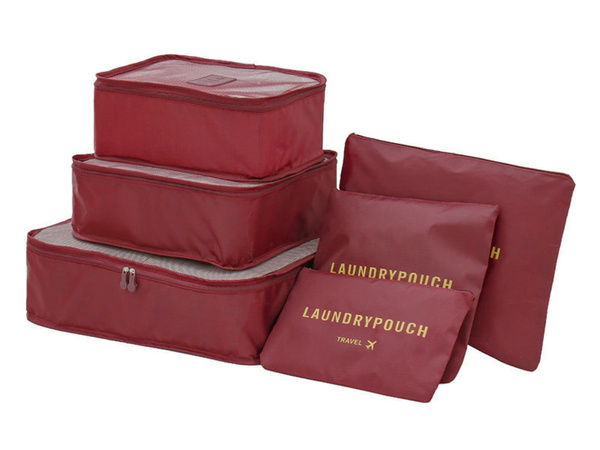 Travel organisers für wäschesäcke x6