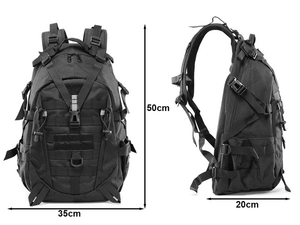 MOCHILA MILITAR TÁCTICA SUPERVIVENCIA MILITAR SENDERISMO TREKKING 30L