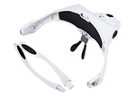 LUPA NA GŁOWĘ CZOŁOWA OKULARY Z DIODAMI 2 LED 3.5x