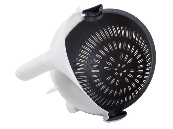 Kráječ na zeleninu se sítkovou mísou