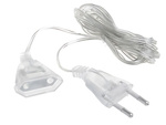 Christmas tree light extension cable clear 5m
