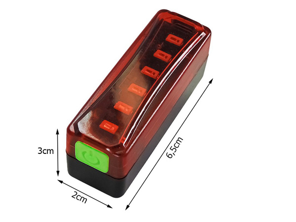 Rear bicycle led light usb bike light