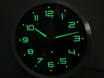 Fluorescent large fluorescent wall clock light stars 25cm