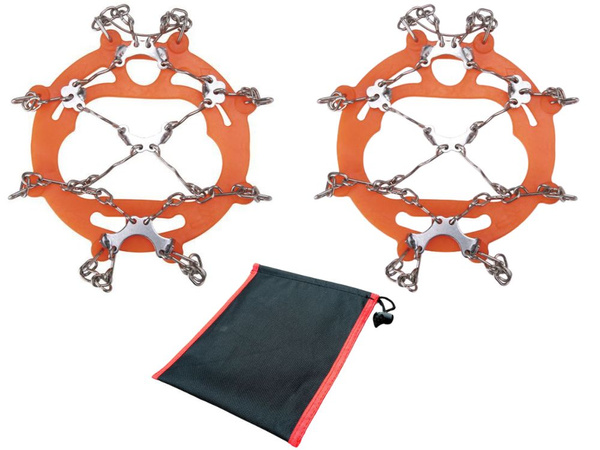 Túrázás kramponok cipő a hegyekben tüskék láncok csúszásgátló 36-40