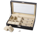 Szkatułka na zegarki okulary organizer etui
