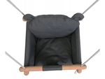 Balançoire pour bébé balançoire à godet en bois balançoire à bascule en matériau souple