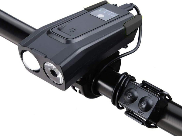 Silné lampičky na bicykle predné led zadné svetlo volume teller batéria 2v1