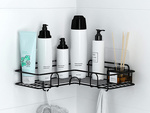 Loft esquina baño ducha estante colgante 2x gancho